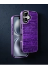 Venco Apple İphone 16 Wave Kapak - Derin Mor