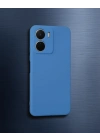 Vivo Y16 Kılıf First Silikon - Mavi