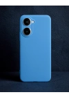 Vivo Y18 Kılıf First Silikon - Mavi