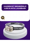 Wave Sensörlü LED Kafa Lambası Şarjlı Ayarlanabilir Işık