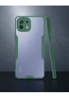 Xiaomi Mi 11 Lite Kılıf Platin Silikon - Yeşil