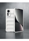 Xiaomi Mi 12 Lite Kılıf Optimum Silikon - Krem