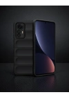 Xiaomi Mi 12 Lite Kılıf Optimum Silikon - Siyah