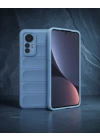 Xiaomi Mi 12 Lite Kılıf Optimum Silikon - Sky Blue