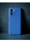 Xiaomi Poco F3 Kılıf First Silikon - Mavi