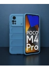 Xiaomi Poco M4 Pro 4g Kılıf Optimum Silikon - Sky Blue