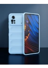 Xiaomi Poco X4 Pro 5g Kılıf Optimum Silikon - Sky Blue