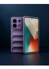 Xiaomi Poco X6 Kılıf Optimum Silikon - Mor