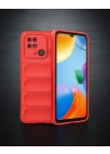 Xiaomi Redmi 10c Kılıf Optimum Silikon - Kırmızı