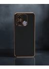 Xiaomi Redmi 12c Kılıf Volet Silikon - Siyah