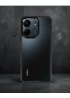 Xiaomi Redmi 13c Kılıf Power Silikon - Siyah