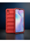 Xiaomi Redmi 9a Kılıf Optimum Silikon - Kırmızı
