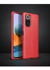 Xiaomi Redmi Note 10 Pro Kılıf Auto Focus Kapak - Kırmızı