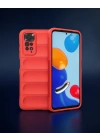 Xiaomi Redmi Note 11 Kılıf Optimum Silikon - Kırmızı