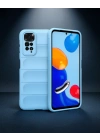 Xiaomi Redmi Note 11 Kılıf Optimum Silikon - Sky Blue