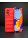 Xiaomi Redmi Note 11 Pro Kılıf Optimum Silikon - Kırmızı