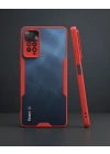 Xiaomi Redmi Note 11 Pro Kılıf Platin Silikon - Kırmızı