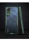 Xiaomi Redmi Note 11 Pro Kılıf Platin Silikon - Yeşil