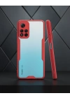 Xiaomi Redmi Note 11 Pro Plus 5g Kılıf Platin Silikon - Kırmızı