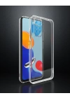 Xiaomi Redmi Note 11s Kılıf Lüx Şeffaf Silikon