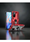 Xiaomi Redmi Note 11t Kılıf Sofya Yüzüklü Silikon Kapak - Gümüş
