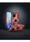Xiaomi Redmi Note 11t Kılıf Sofya Yüzüklü Silikon Kapak - Rose