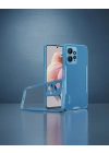 Xiaomi Redmi Note 12 4g Kılıf Platin Silikon - Mavi