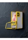 Xiaomi Redmi Note 12 4g Kılıf Platin Silikon - Sarı