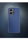 Xiaomi Redmi Note 12 4g Kılıf Volet Silikon - Mavi