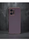 Xiaomi Redmi Note 12 4g Kılıf Volet Silikon - Mor