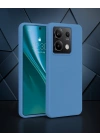 Xiaomi Redmi Note 13 4g Kılıf First Silikon - Mavi