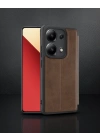 Xiaomi Redmi Note 13 4g Kılıf Flip Cover - Taba