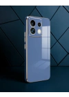 Xiaomi Redmi Note 13 4g Kılıf Volet Silikon - Mavi