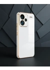Xiaomi Redmi Note 13 Pro Plus Kılıf Volet Silikon - Beyaz