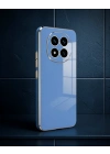 Xiaomi Redmi Note 14 Pro 4g Kılıf Volet Silikon - Mavi