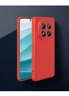 Xiaomi Redmi Note 14 Pro 5g Kılıf First Silikon - Kırmızı
