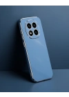 Xiaomi Redmi Note 14 Pro 5g Kılıf Volet Silikon - Mavi