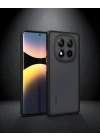 Xiaomi Redmi Note 14 Pro Plus Kılıf Montreal Silikon Kapak - Siyah