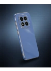 Xiaomi Redmi Note 14 Pro Plus Kılıf Volet Silikon - Mavi