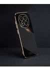 Xiaomi Redmi Note 14 Pro Plus Kılıf Volet Silikon - Siyah