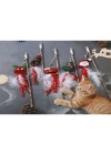 Yılbaşı Temalı Zilli Kedi Oyun Oltası