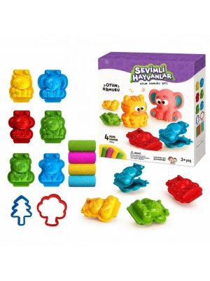 03550 3D Hayvanlar Hamur Set 200GR