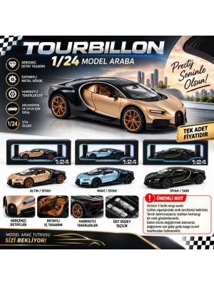 1/24 Tourbillon Model Araba (adet fiyatıdır)