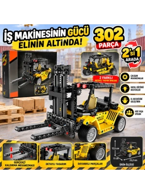 1004573 Forklıft 2IN1 302PRÇ