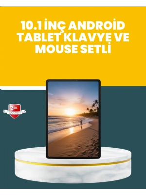 10.1 İnç IPS Ekranlı Android Tablet Bilgisayar Seti
