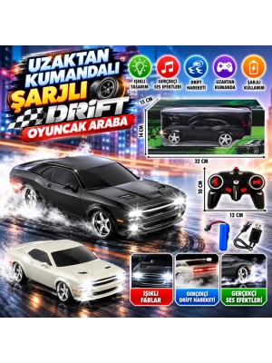 12063-3 Uzak.kum.şarjlı Drift Oyuncak Araba