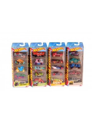 1806 Hot Wheels Beşli Araba Seti