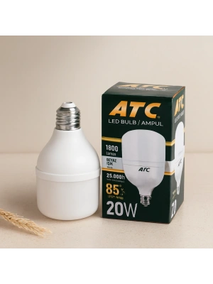 20W E27 LED Ampul 6500K 1800 Lumen