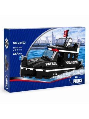 23403 Polis Seti 133 Parça Mini Polis Botu