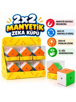 2x2 Tic Tac Manyetik Küp
